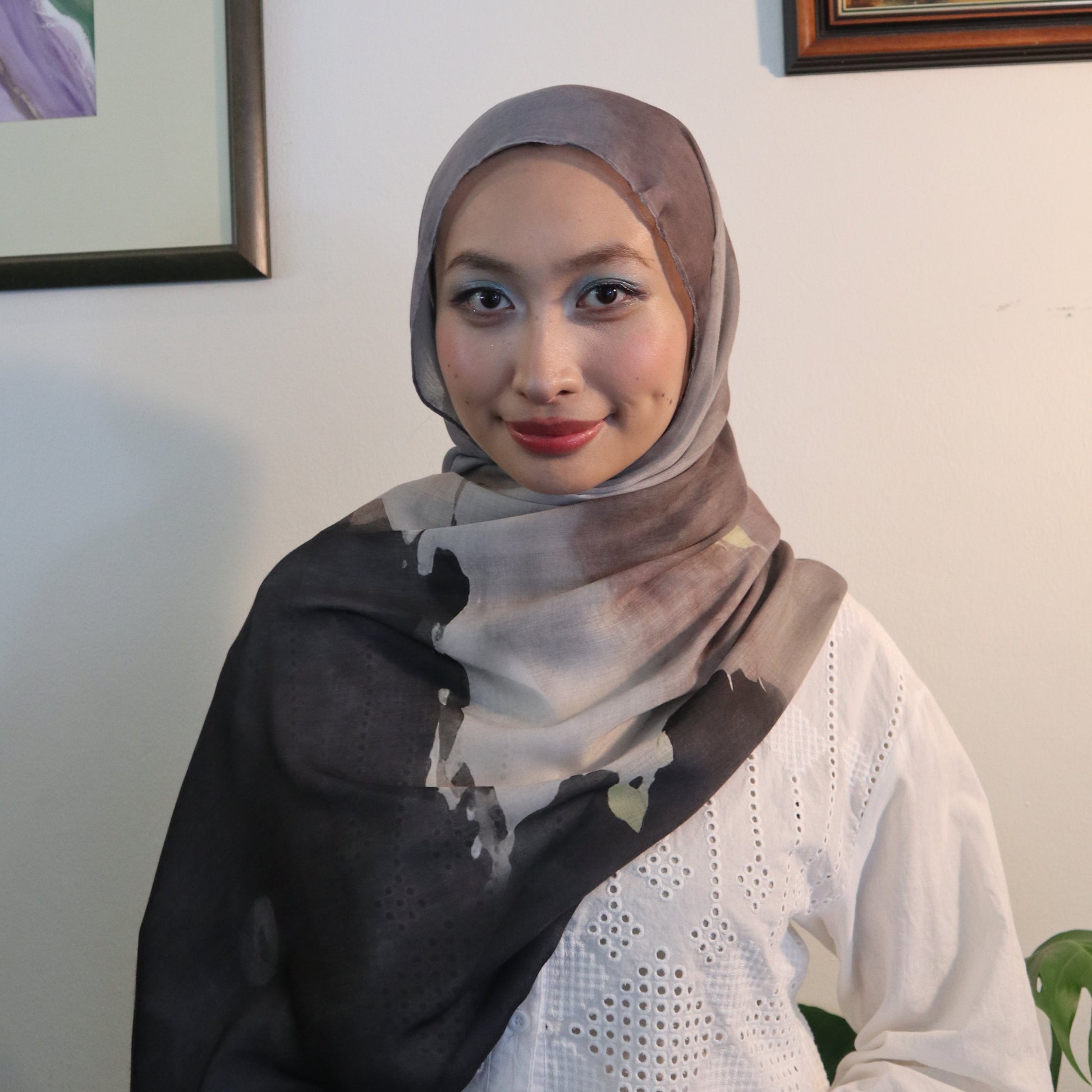 Women wearing Rahsia from our Gemalai Shawl Collection 